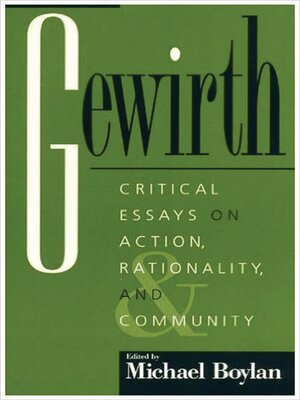 cover image of Gewirth